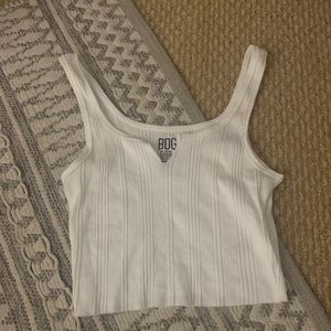 Urban white tank top